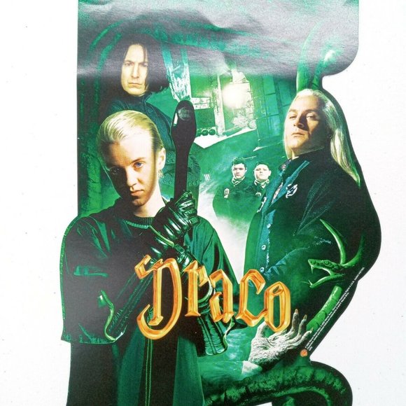 Harry Potter Store Display Banner Promo Chamber Secrets UK DVD Flags Vintage New - Picture 5 of 9